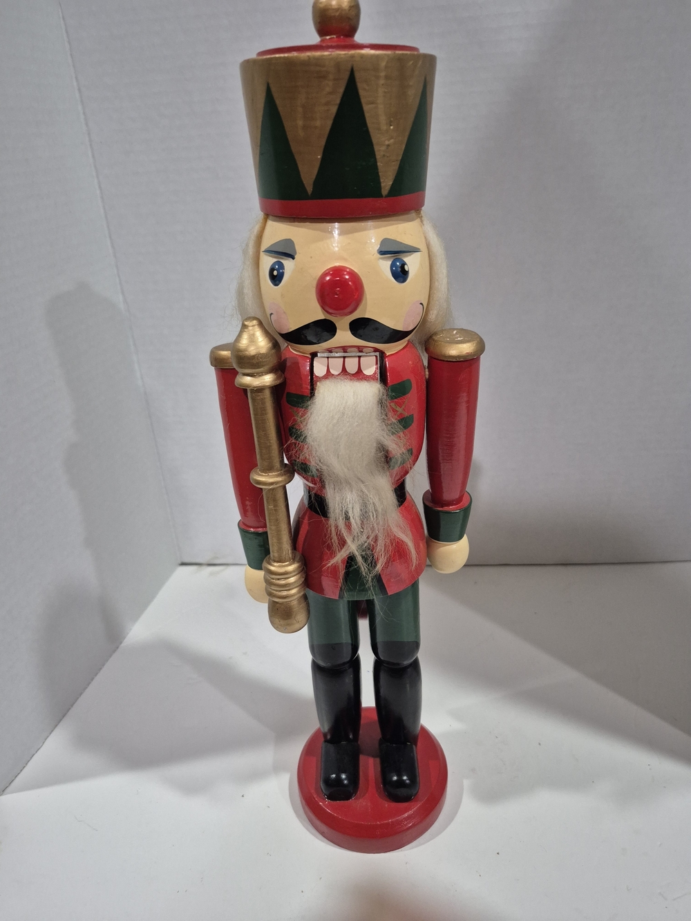 Classic Wooden 15" Nutcracker Soldier Holiday Decor
